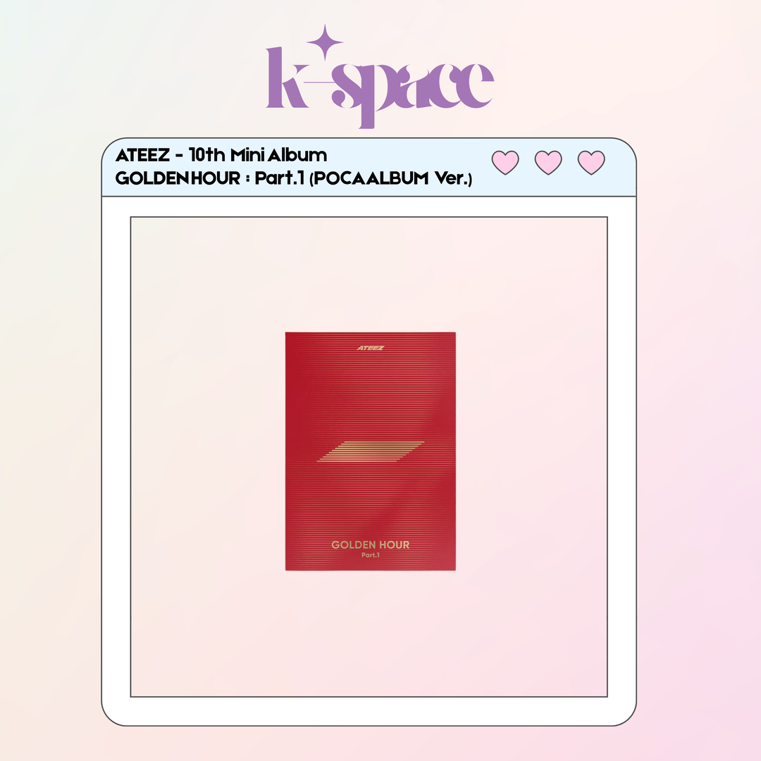 ATEEZ - 10th Mini Album GOLDEN HOUR : Part.1 (POCAALBUM Ver.)