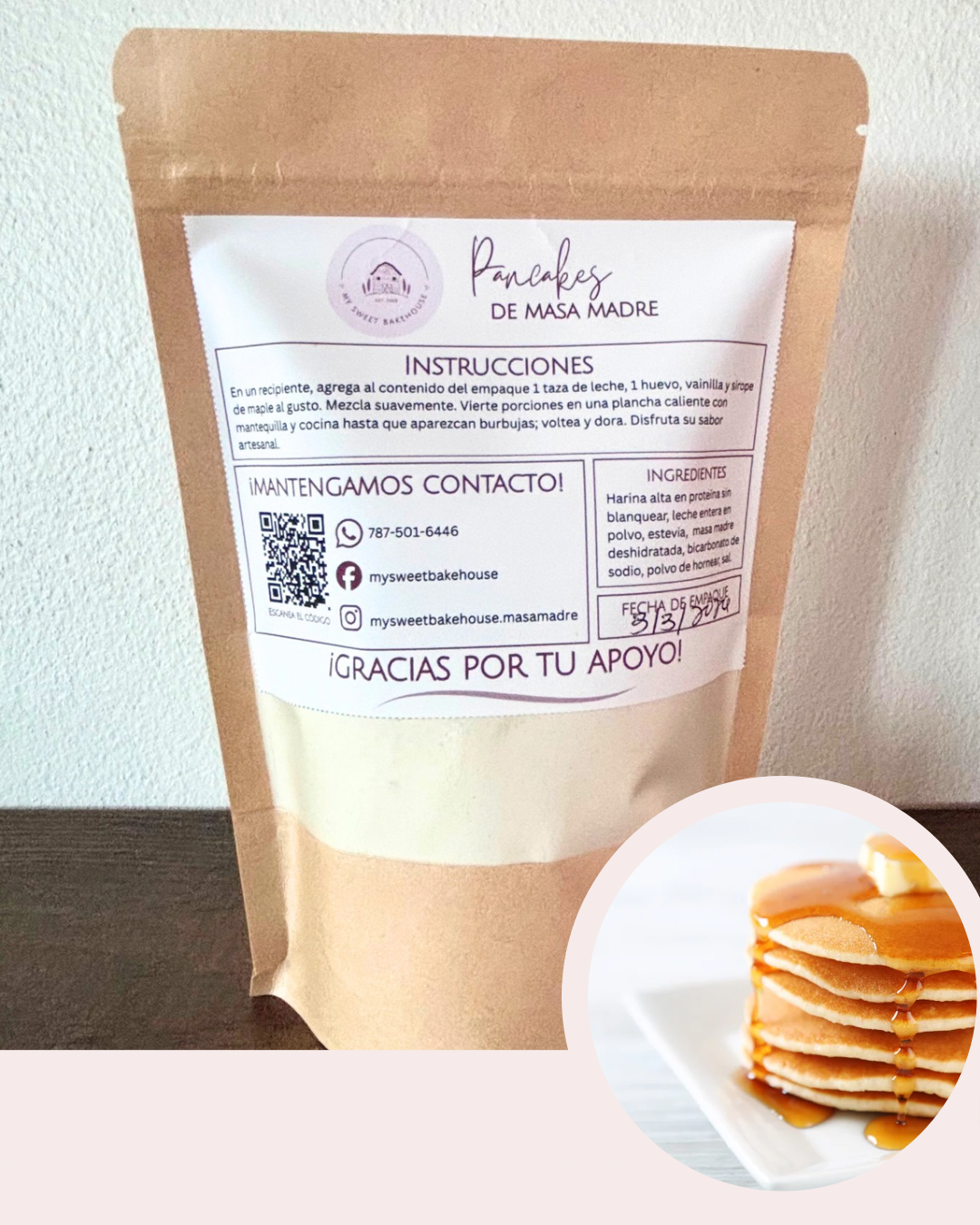 Pancakes de masa madre_0