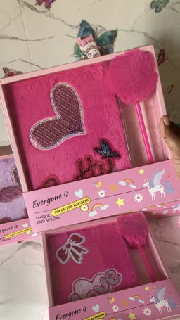 Carnet en fourrure 