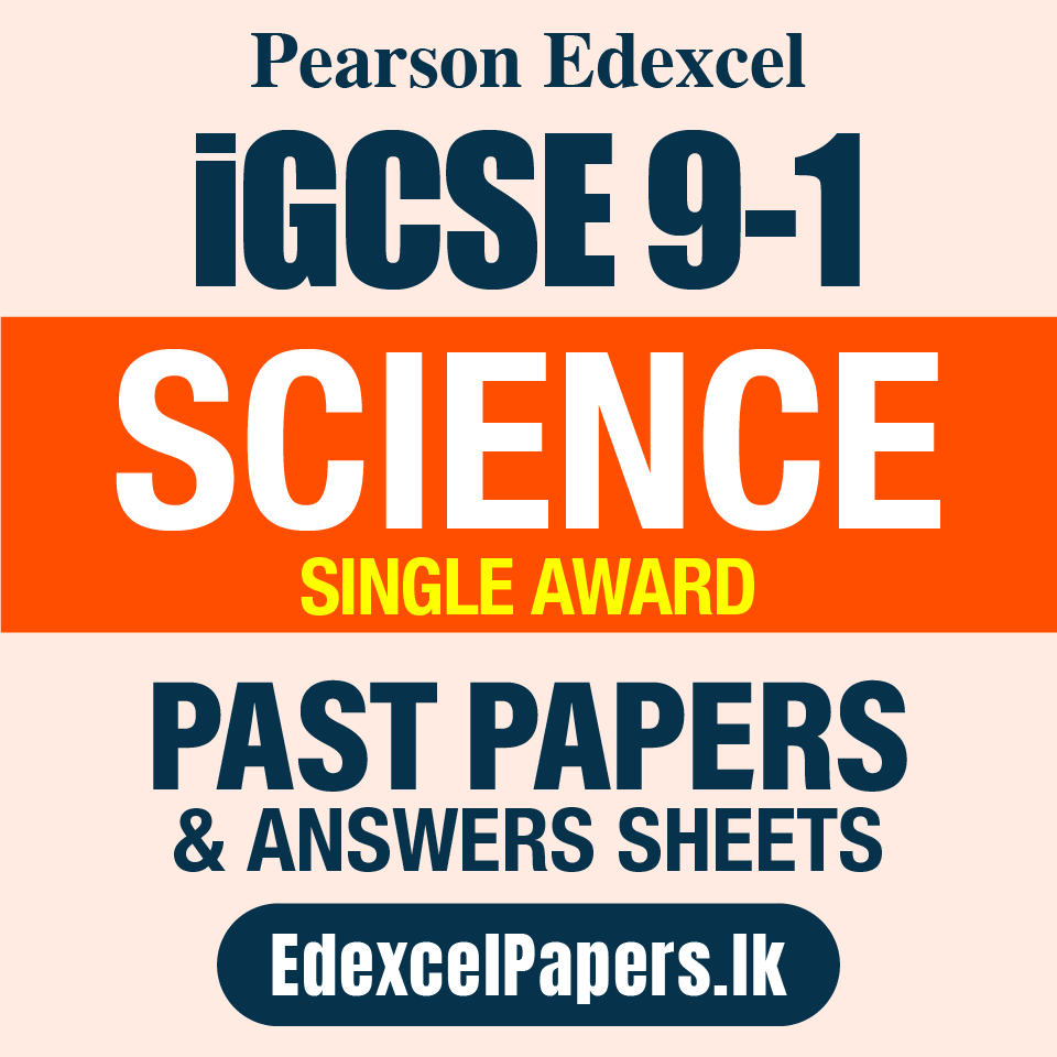 SCIENCE (SINGLE AWARD) | Pearson Edexcel iGCSE OL Past Papers_0