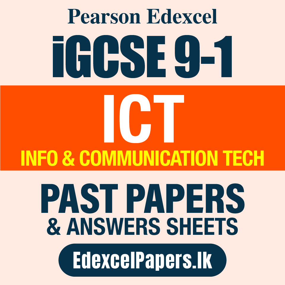 ICT | Pearson Edexcel iGCSE OL Past Papers_0
