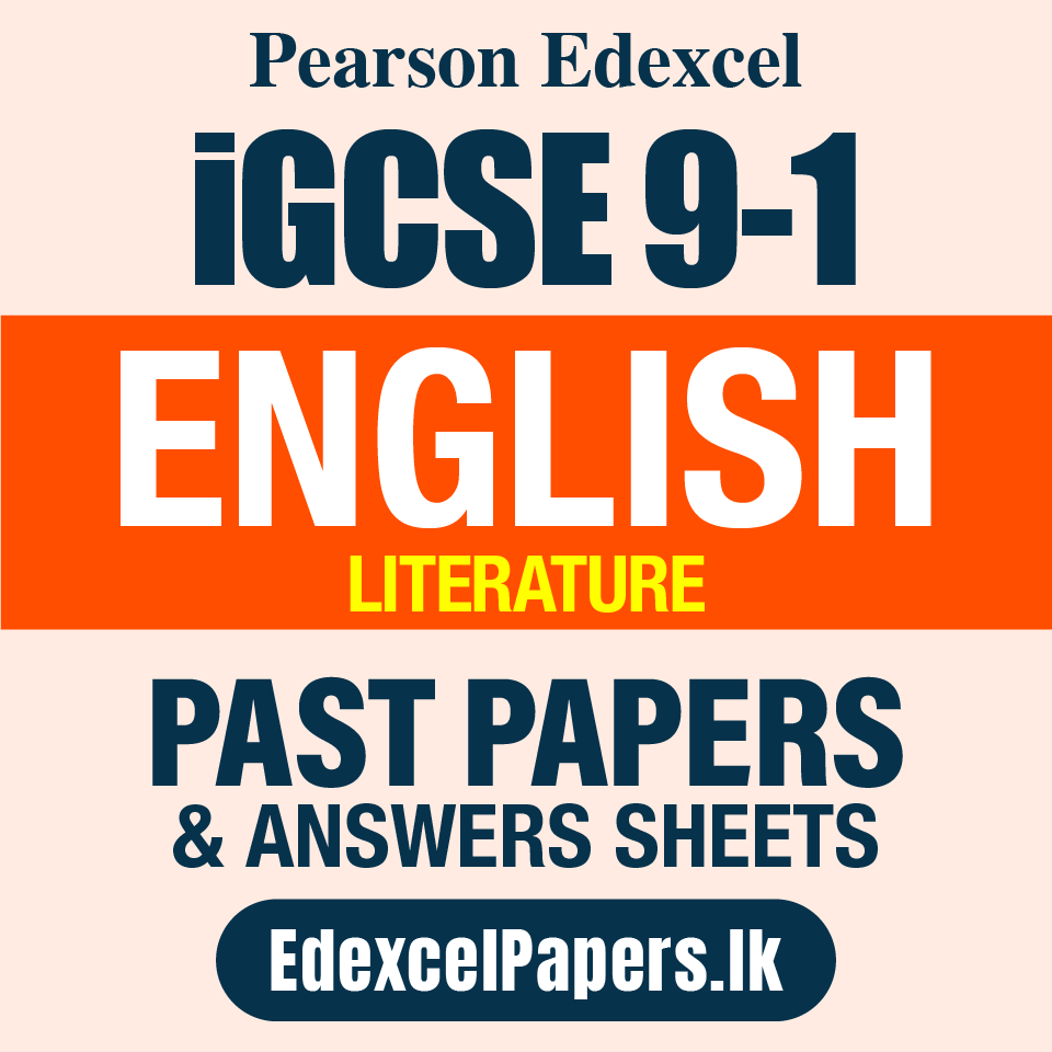 ENGLISH LITERATURE | Pearson Edexcel iGCSE OL Past Papers_0