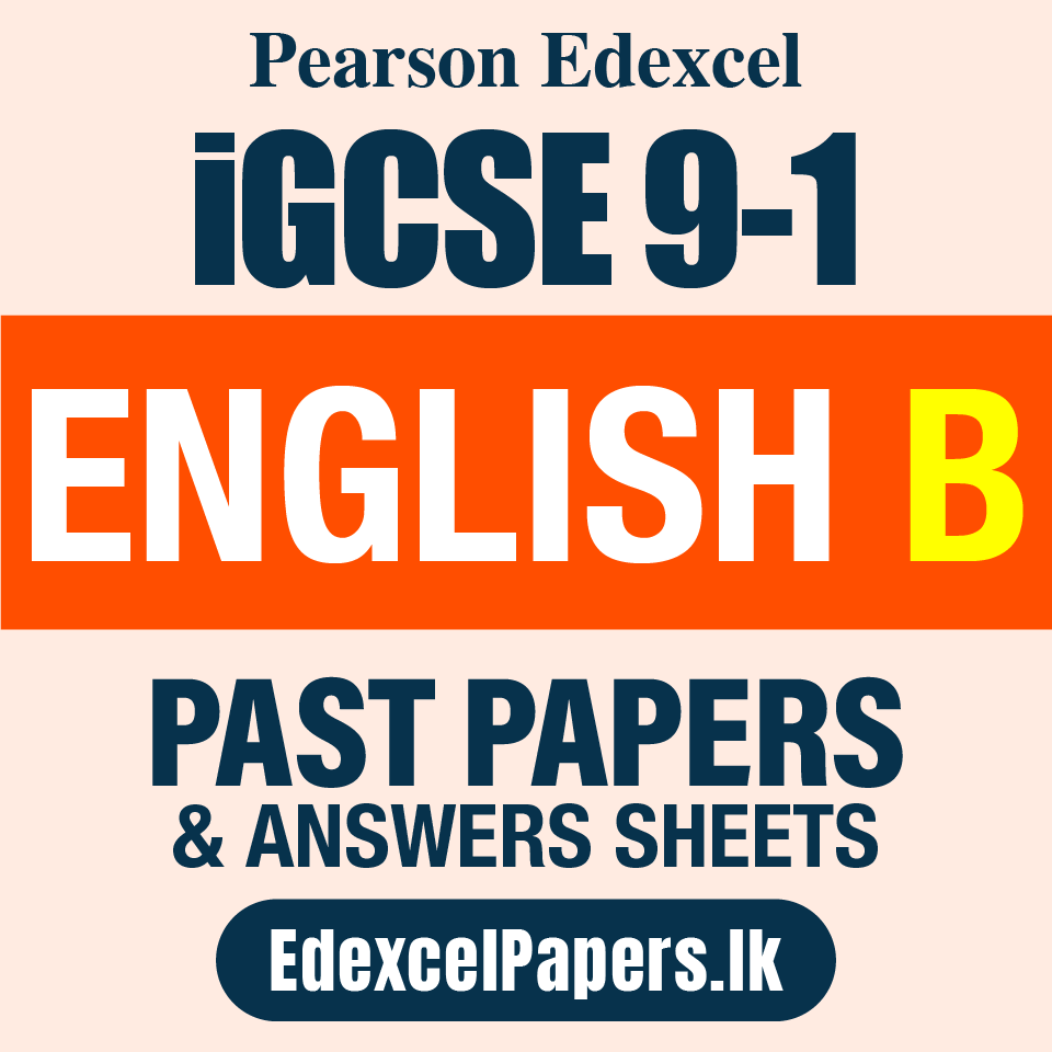 ENGLISH LANGUAGE B | Pearson Edexcel iGCSE OL Past Papers_0