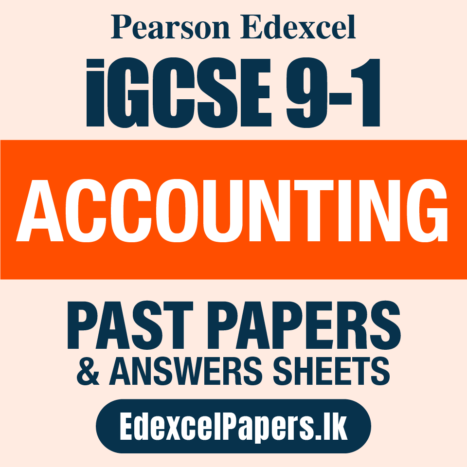 ACCOUNTING | Pearson Edexcel iGCSE OL Past Papers_0