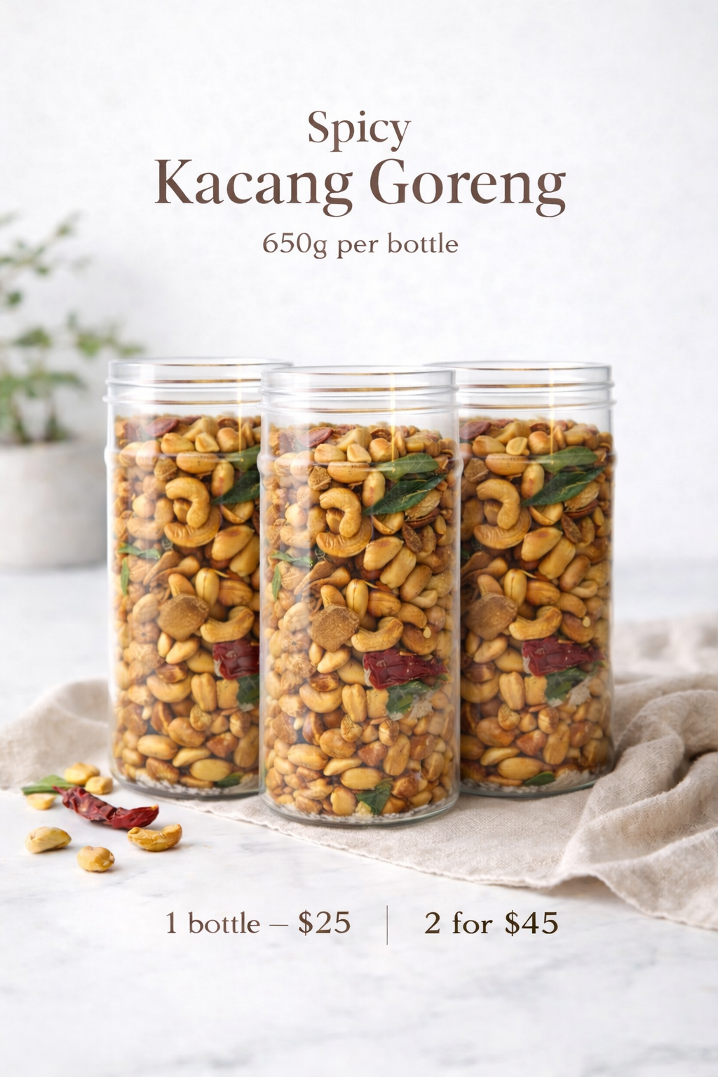 Bawang Kacang goreng