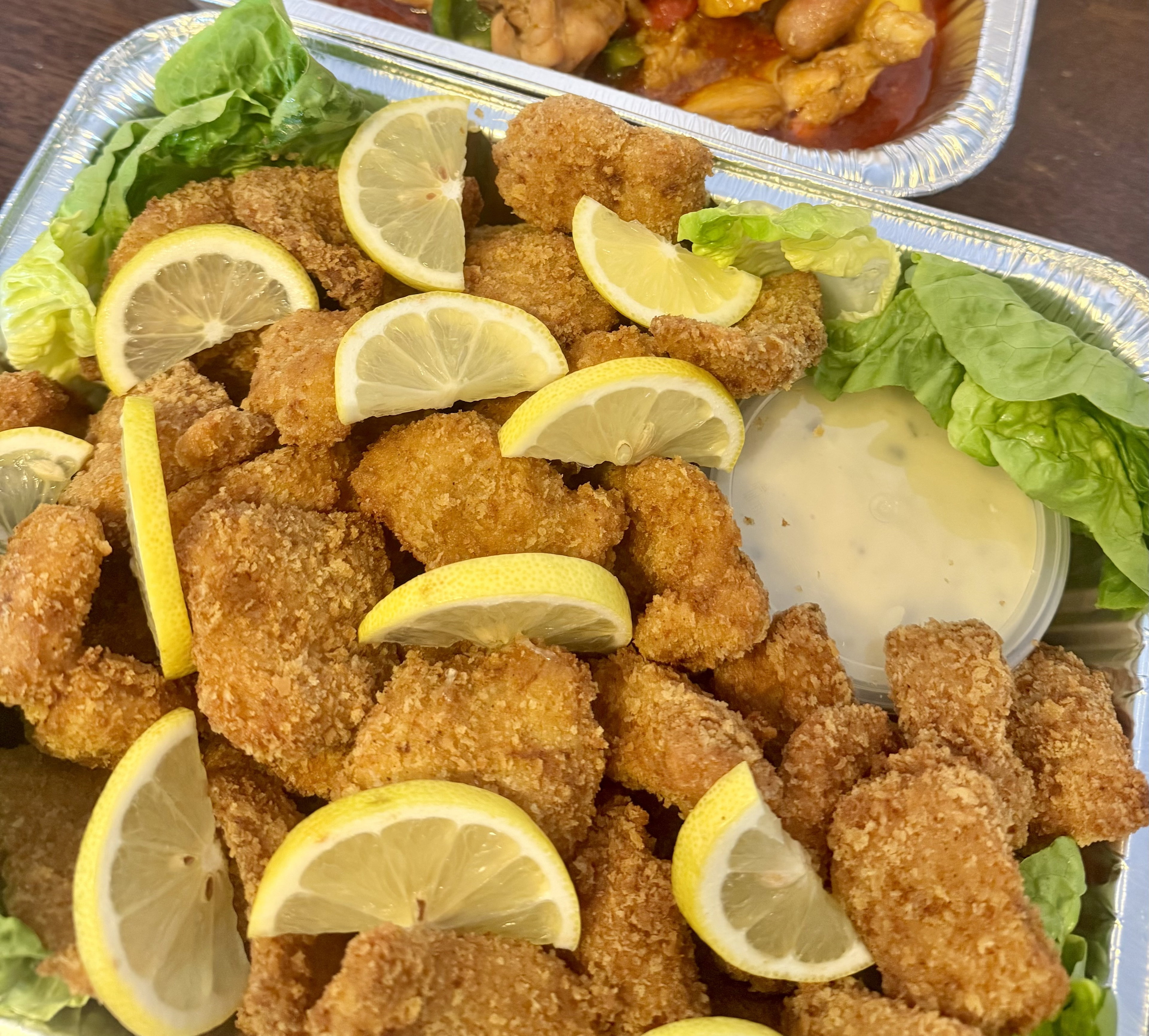 Fish Fillet in Tartar Sauce