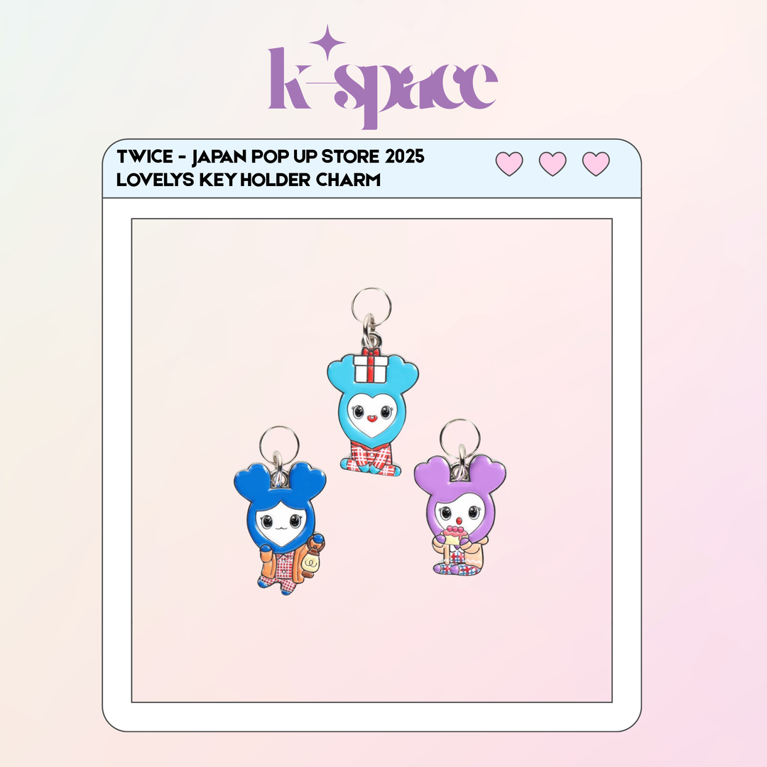 TWICE - JAPAN POP UP STORE 2025 LOVELYS KEY HOLDER CHARM