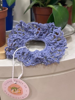 Handmade Crochet Scrunchie