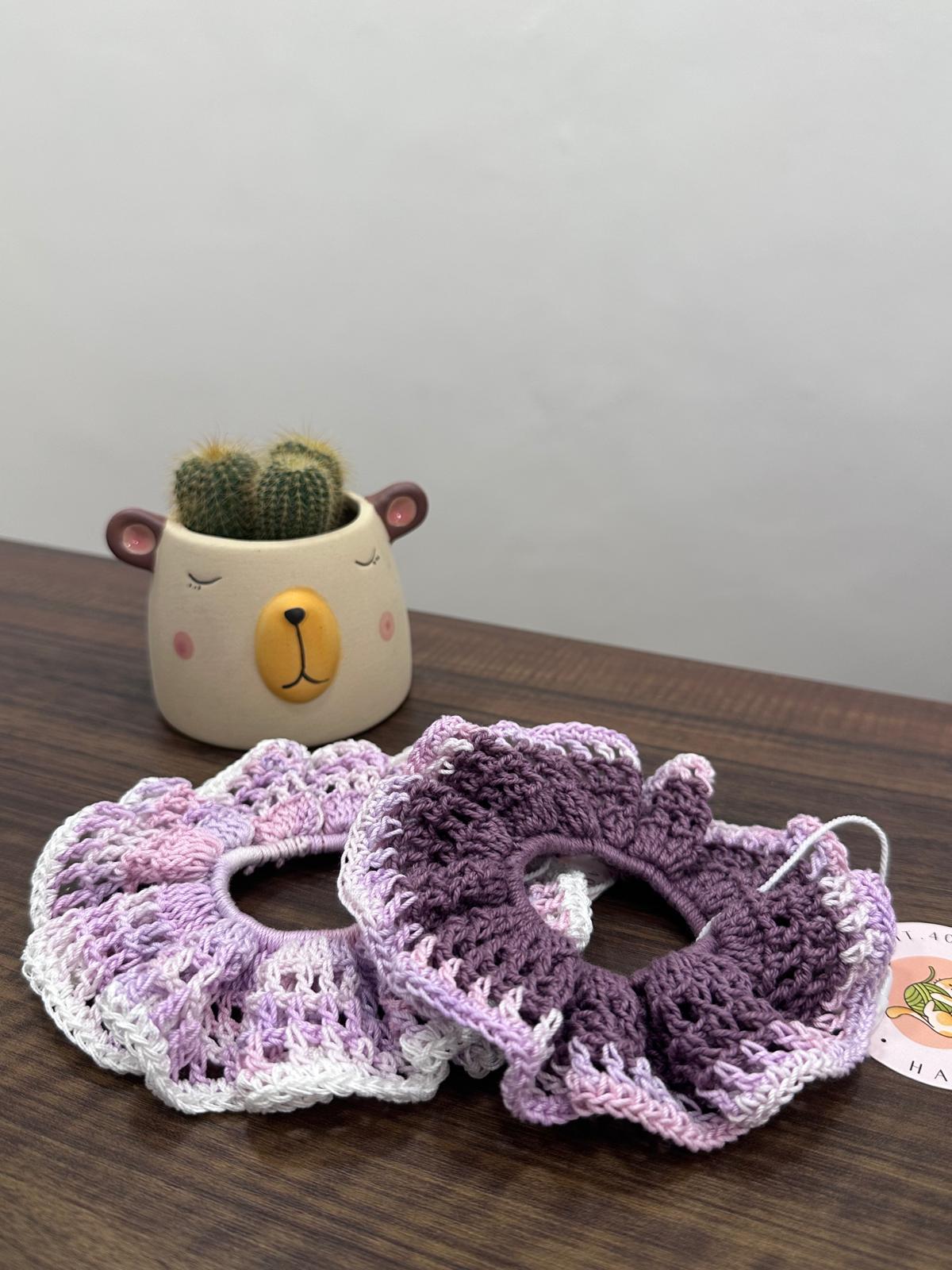 Handmade Crochet Scrunchie_1
