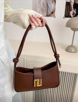 New Luxury Solid Color Versatile Women Shoulder Bag