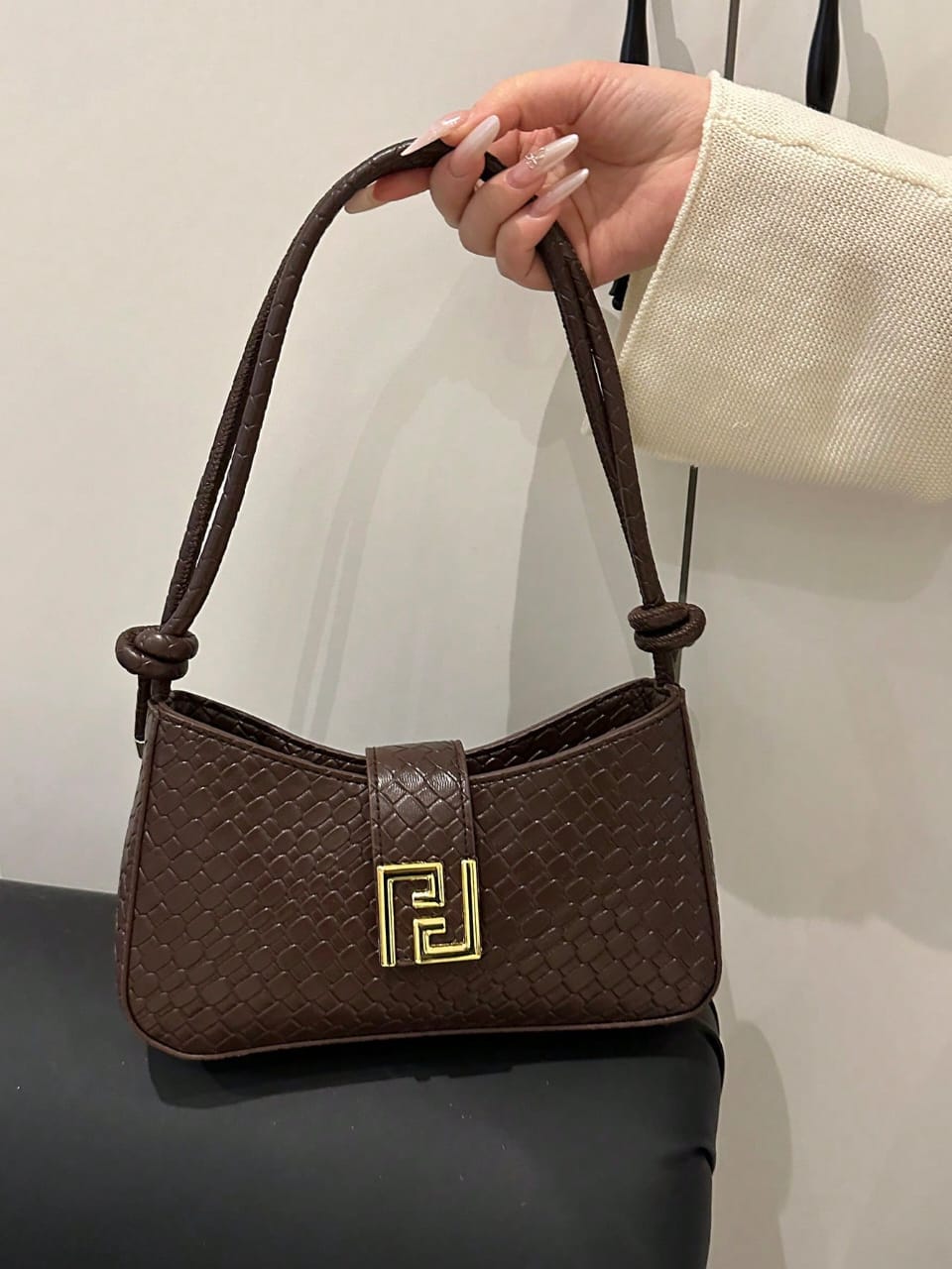 New Luxury Solid Color Versatile Women Shoulder Bag_15