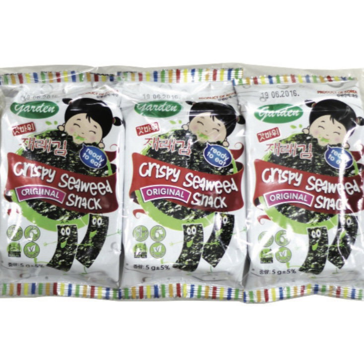 N. Seng Korean Seaweed 韩国味付海苔 6 gm × 3 pkt_0