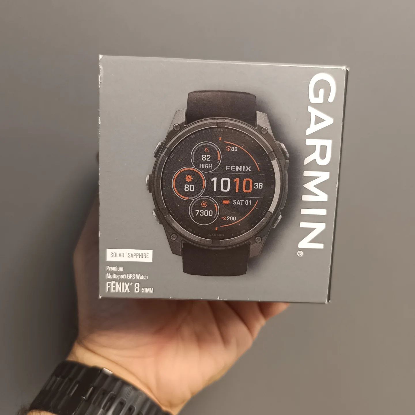 GARMIN FENIX 8 SOLAR SAPPHIRE 51MM
