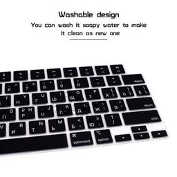 Protection Clavier en Silicone pour MacBook Pro 14 pouces M4 / M3 / M2 / M1 (2021–2025) – Ultra Fine, Anti-Poussière et Étanche