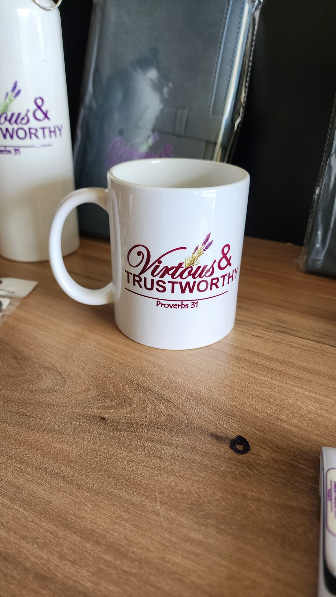 Branded mugs