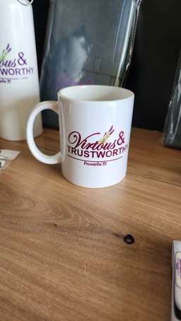 Branded mugs