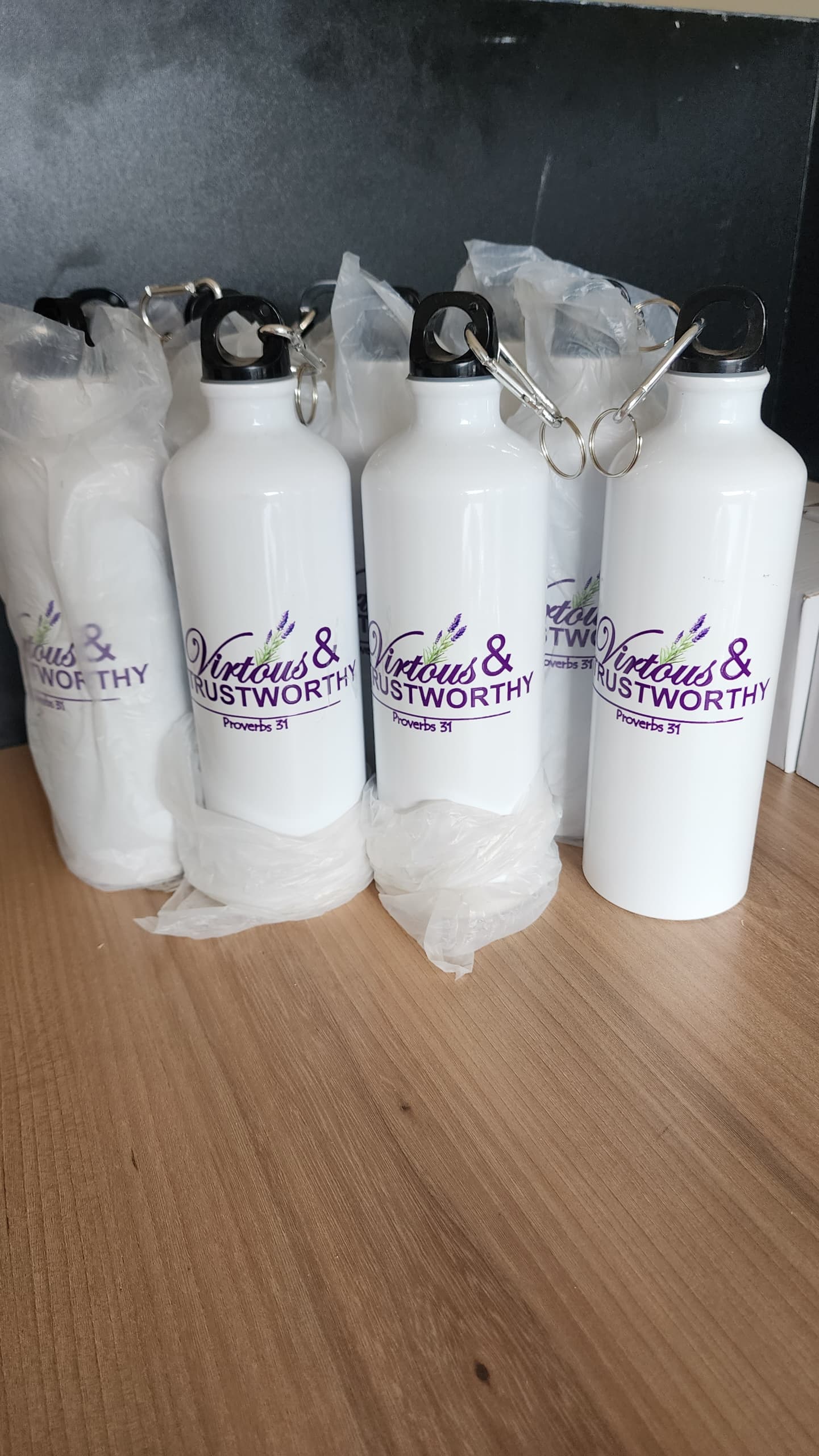Branded water bottles _1