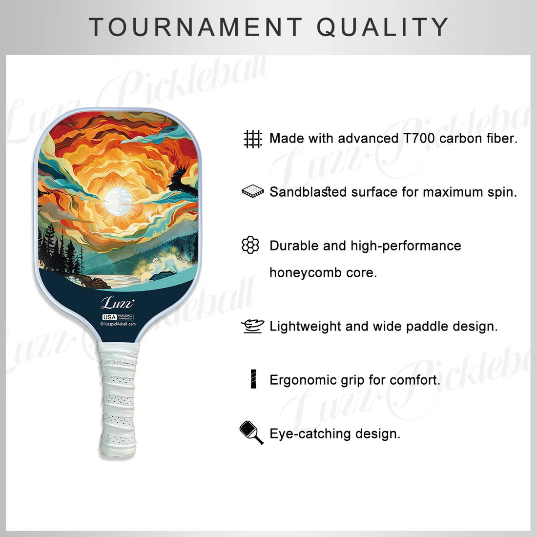 Luzz Sunset Original Paddle_2