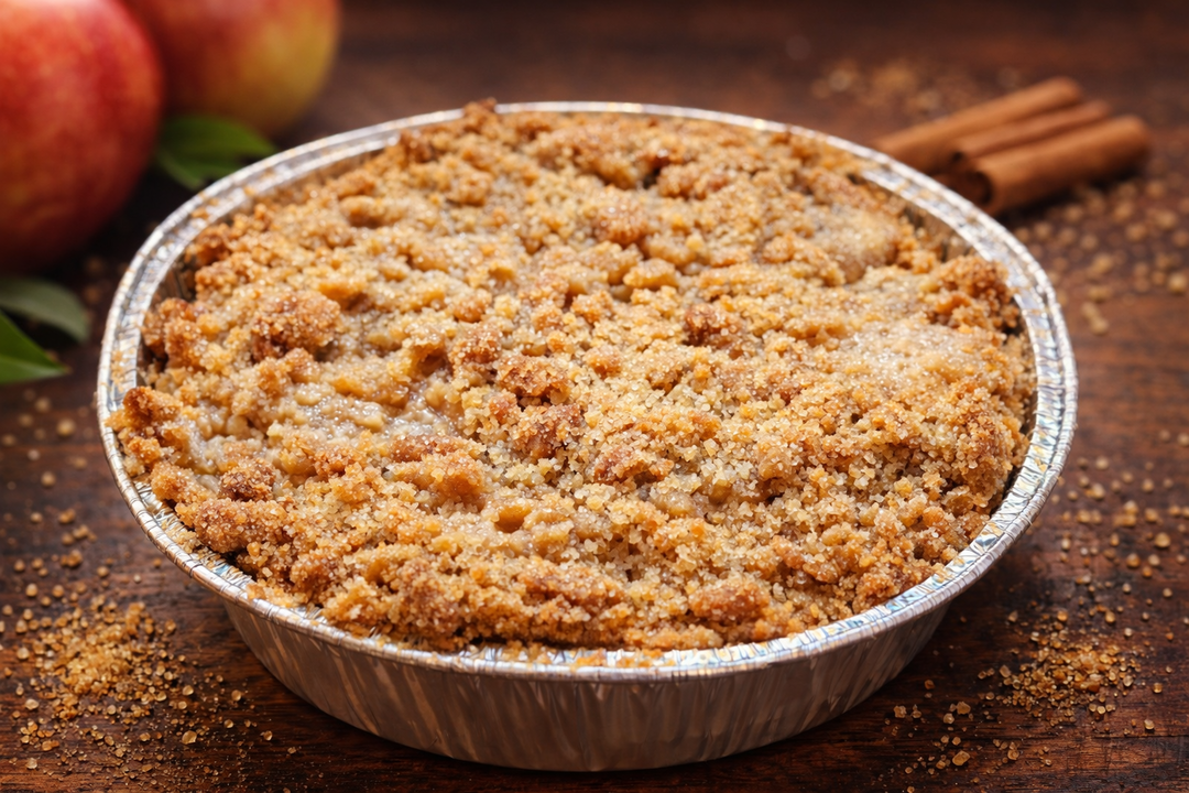 Couple size Apple Crumble