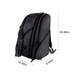 Luzz Pickleball Pro Bag - Black Ultra Violet