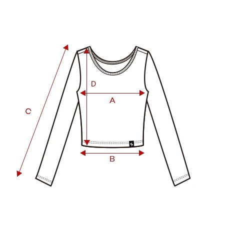 XXMX - All Day Feather Crop Top_1
