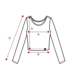 XXMX - All Day Feather Crop Top