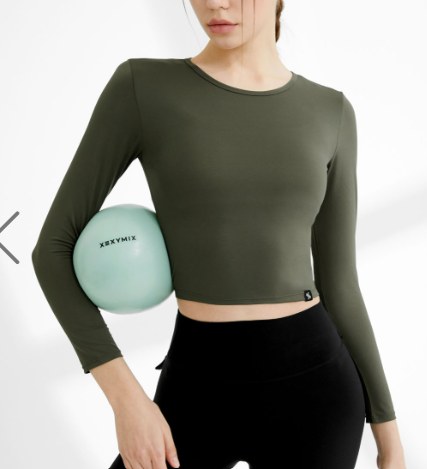 XXMX - All Day Feather Crop Top_9