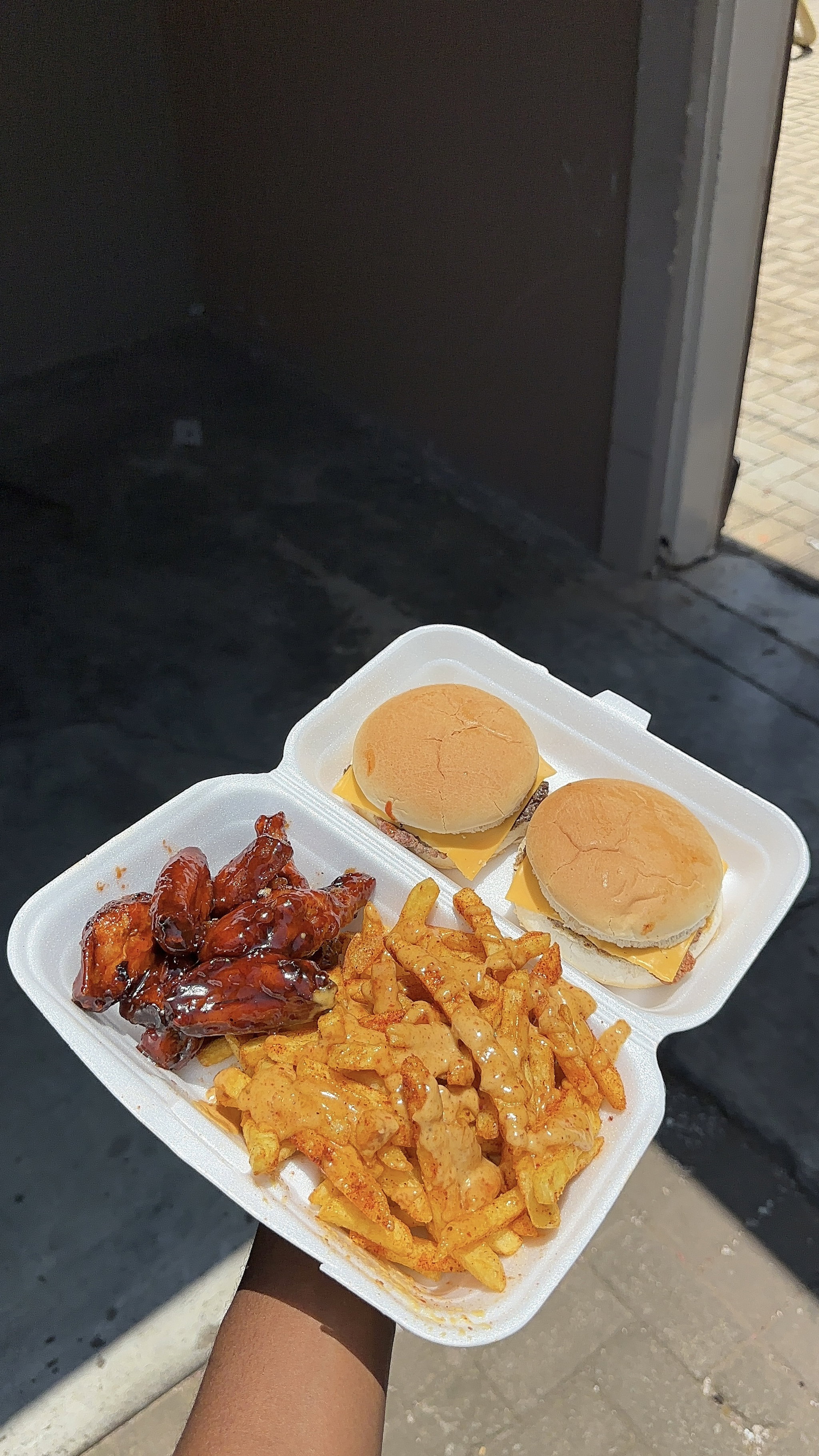 Regular platter + Six Dunked Wings_0