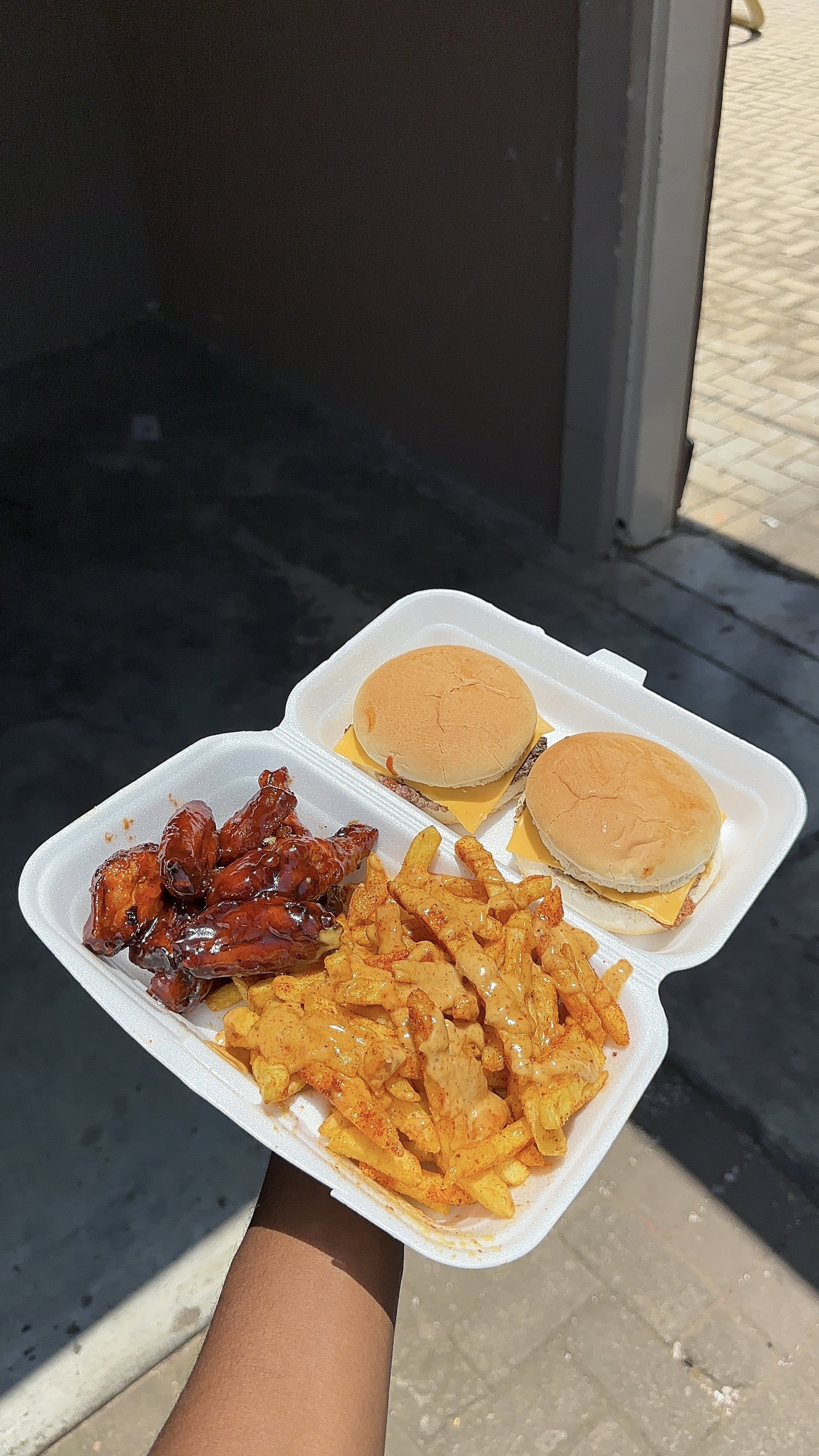 Regular platter + Six Dunked Wings_2