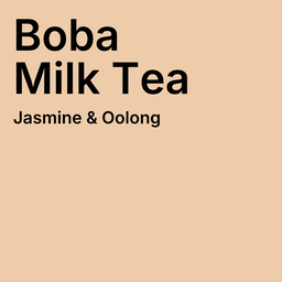 Boba Milk Tea