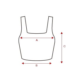 XXMX - Black Label Signature 360N Backless Bra Top