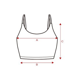 XXMX - Black Label Signature 300N Basic Bra Top