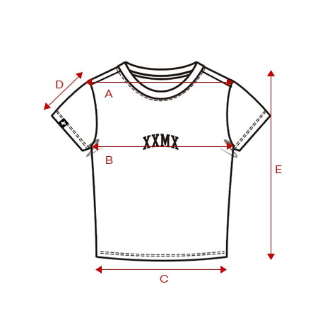 XXMX - XXMX Crop Short Sleeve_1
