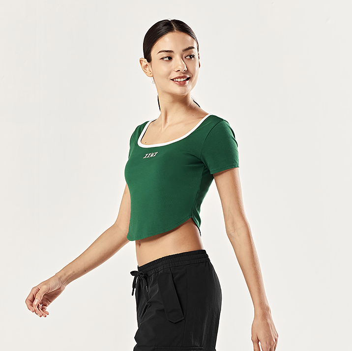 XXMX - Cali Square Neck Crop Short Sleeve_7