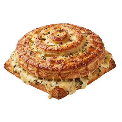 Spinach Corn & Cheese Hand Pie Single Piece_0