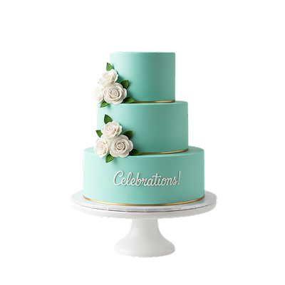 Pearl & Rose Cake 7.0 Kg_0