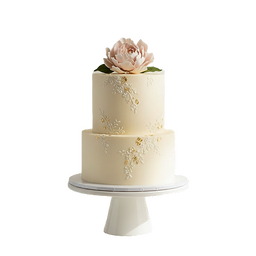 Ivory Rose Elegance Cake