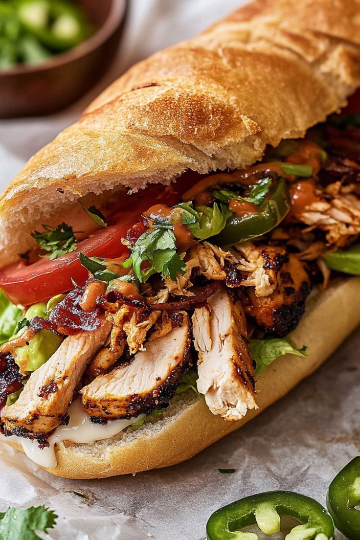 Sandwich debout 