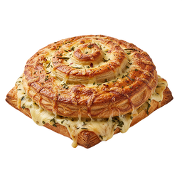 Spinach Corn & Cheese Hand Pie Single Piece