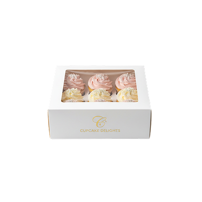 6 Pcs Cupcake Folding Box_1