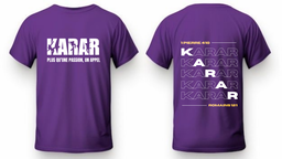 T-shirt Violet