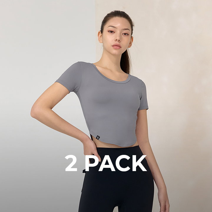 XXMX - [2PACK] Xella Light Round Crop Top_0