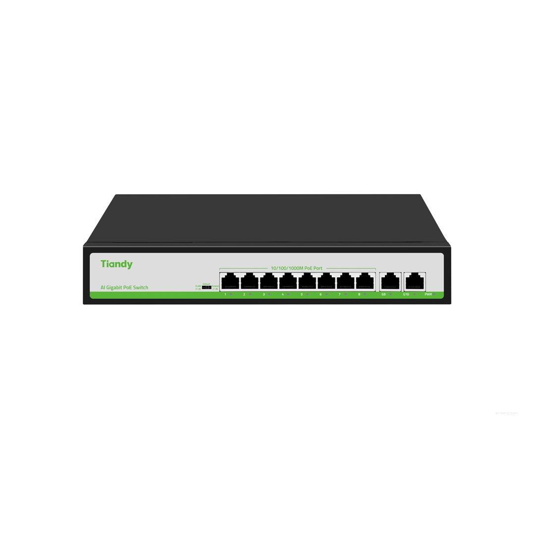 TC-P3S010 Spec:G/0820/AT/110 - 8 Port PoE Switch_0