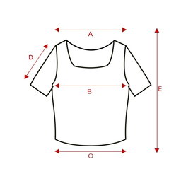 XXMX - [2PACK] Xella Intention Square Crop Top