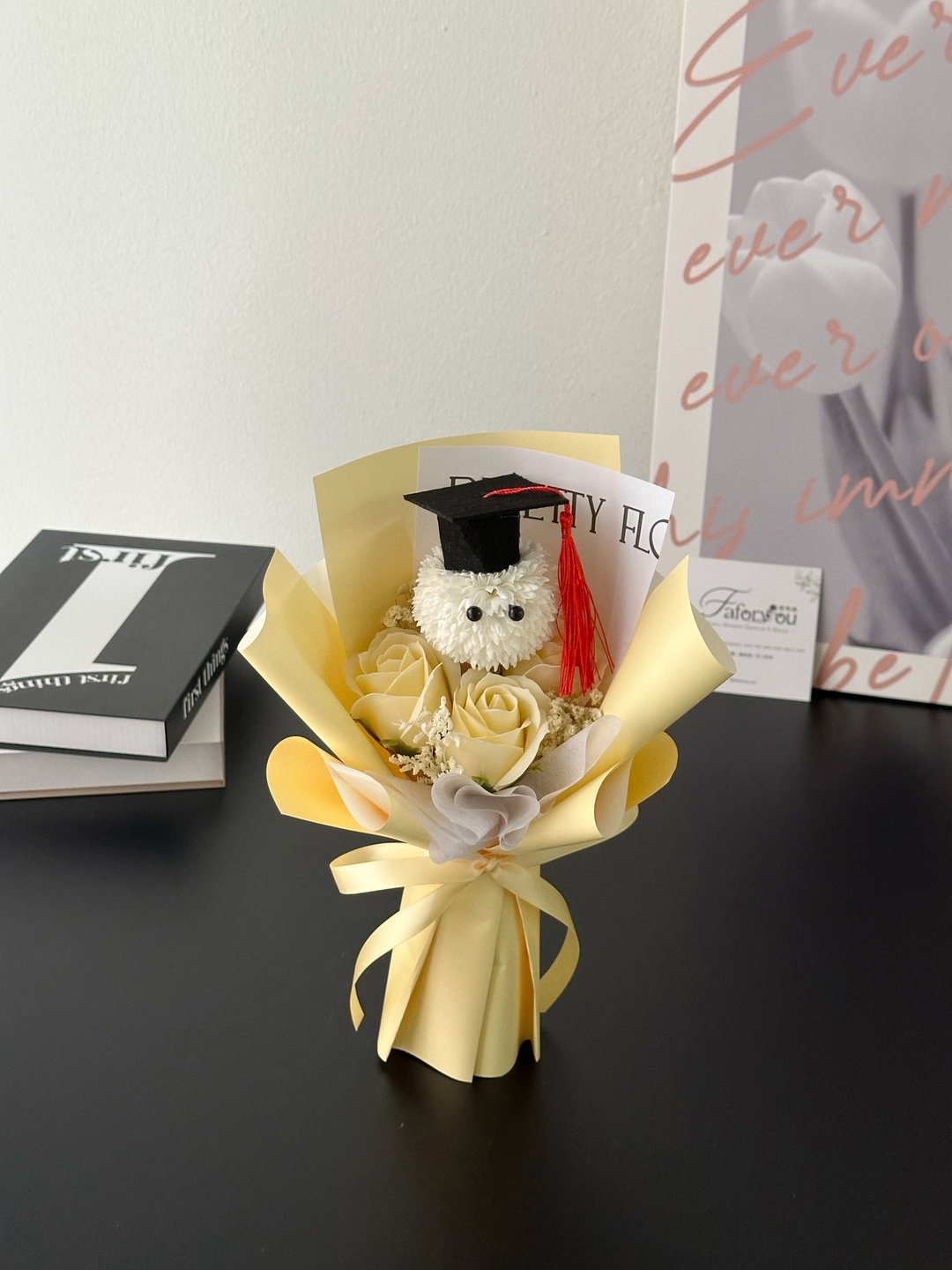 (GP010) Ping Pong Soap Rose Bouquet