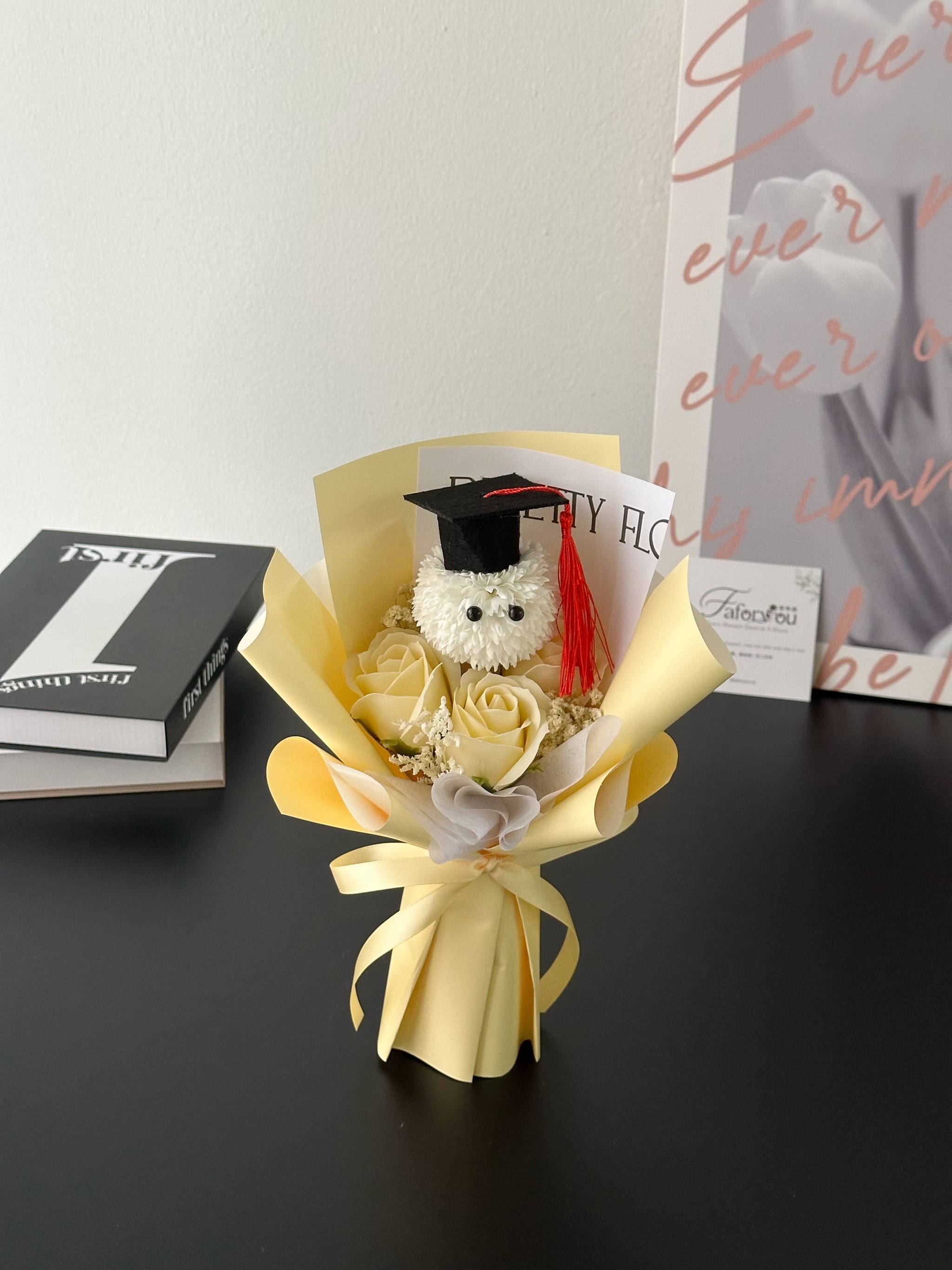 (GP010) Ping Pong Soap Rose Bouquet _0