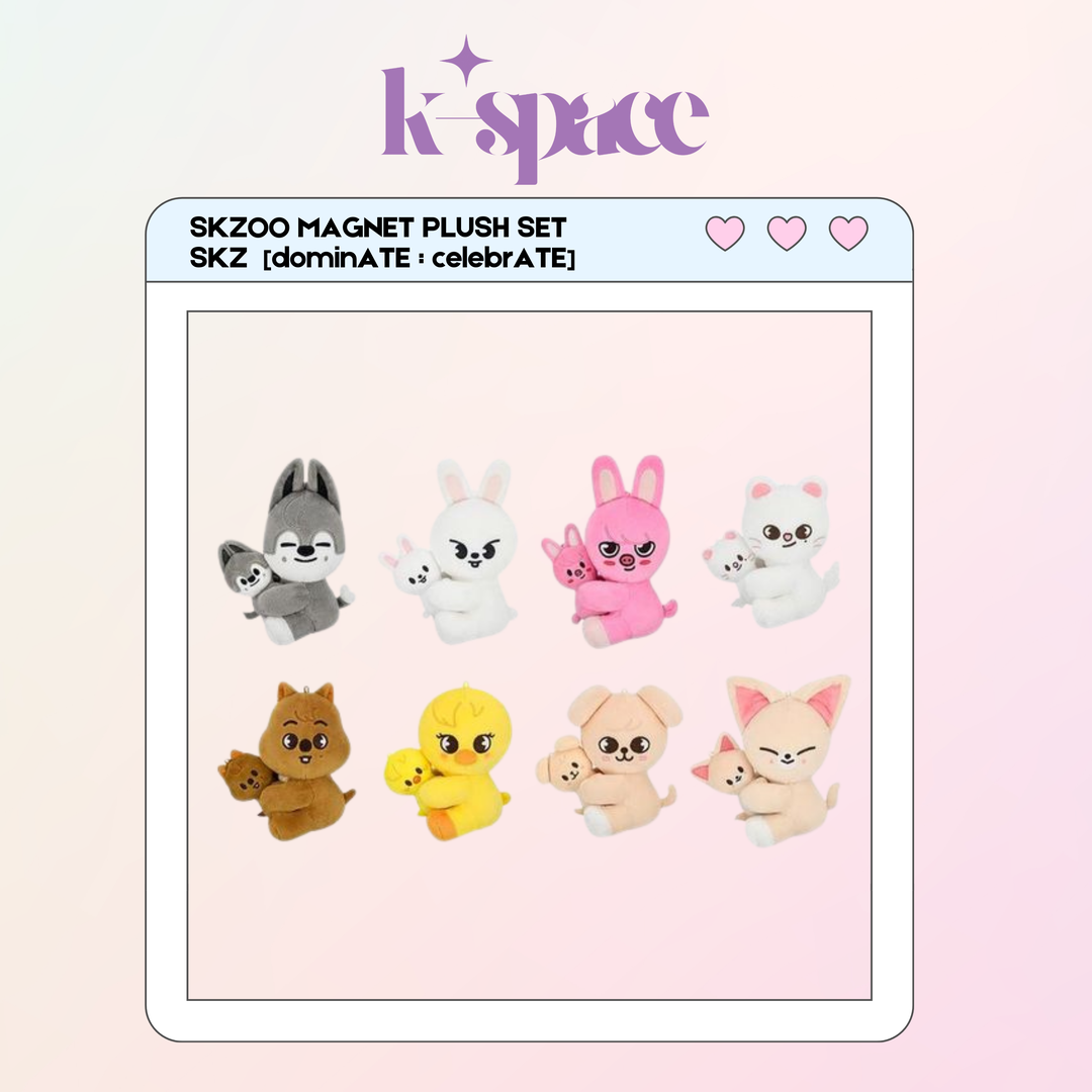 SKZOO MAGNET PLUSH SET SKZ  [dominATE : celebrATE]
