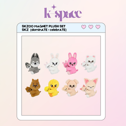 SKZOO MAGNET PLUSH SET SKZ  [dominATE : celebrATE]