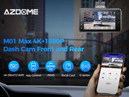 AZDOME M01 Max 4K Dash Cam (64GB)