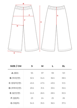 Skullpig - Ice Semi-Wide Pants 1+1